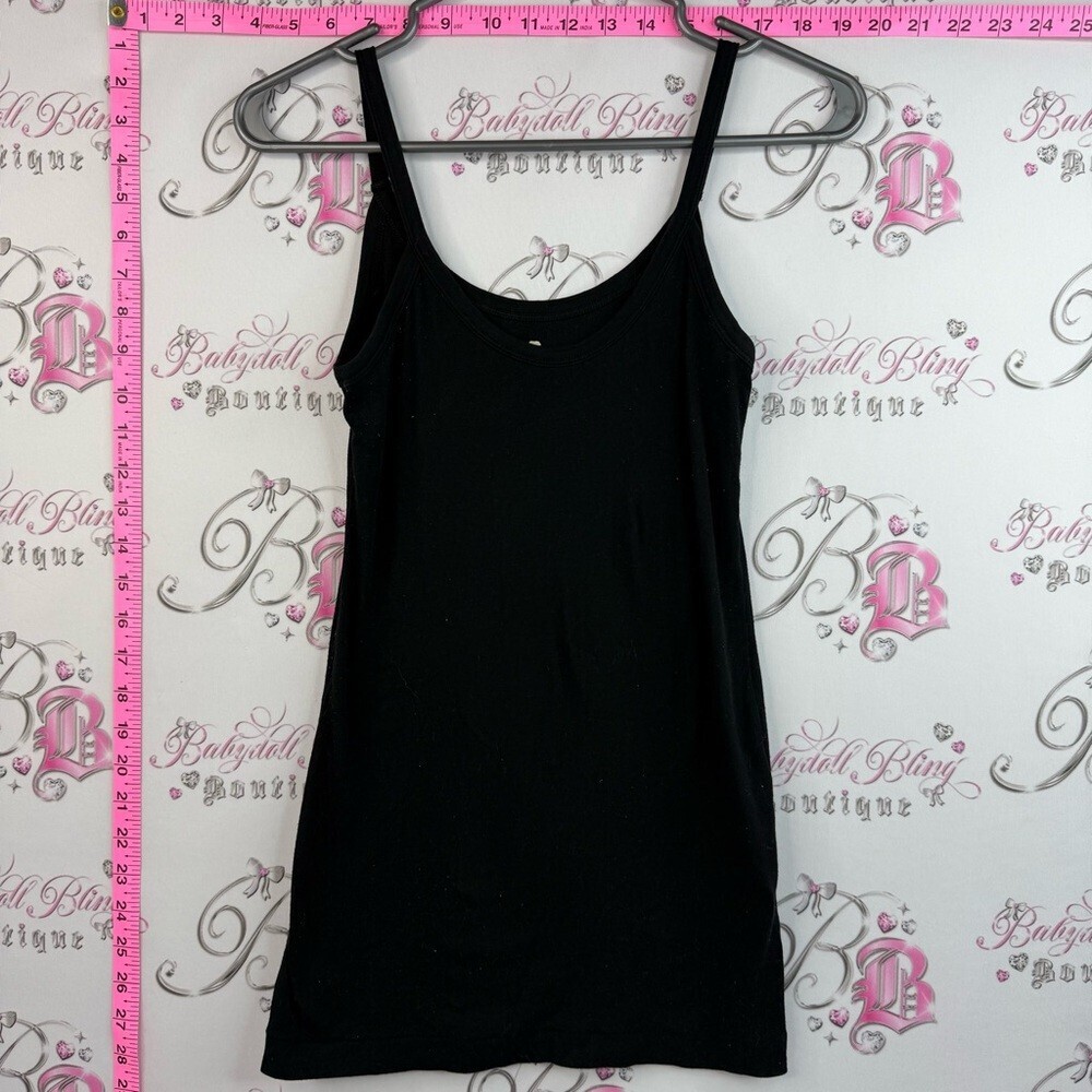 Banana Republic tank top stretchy, basic camisole Black Tank Top